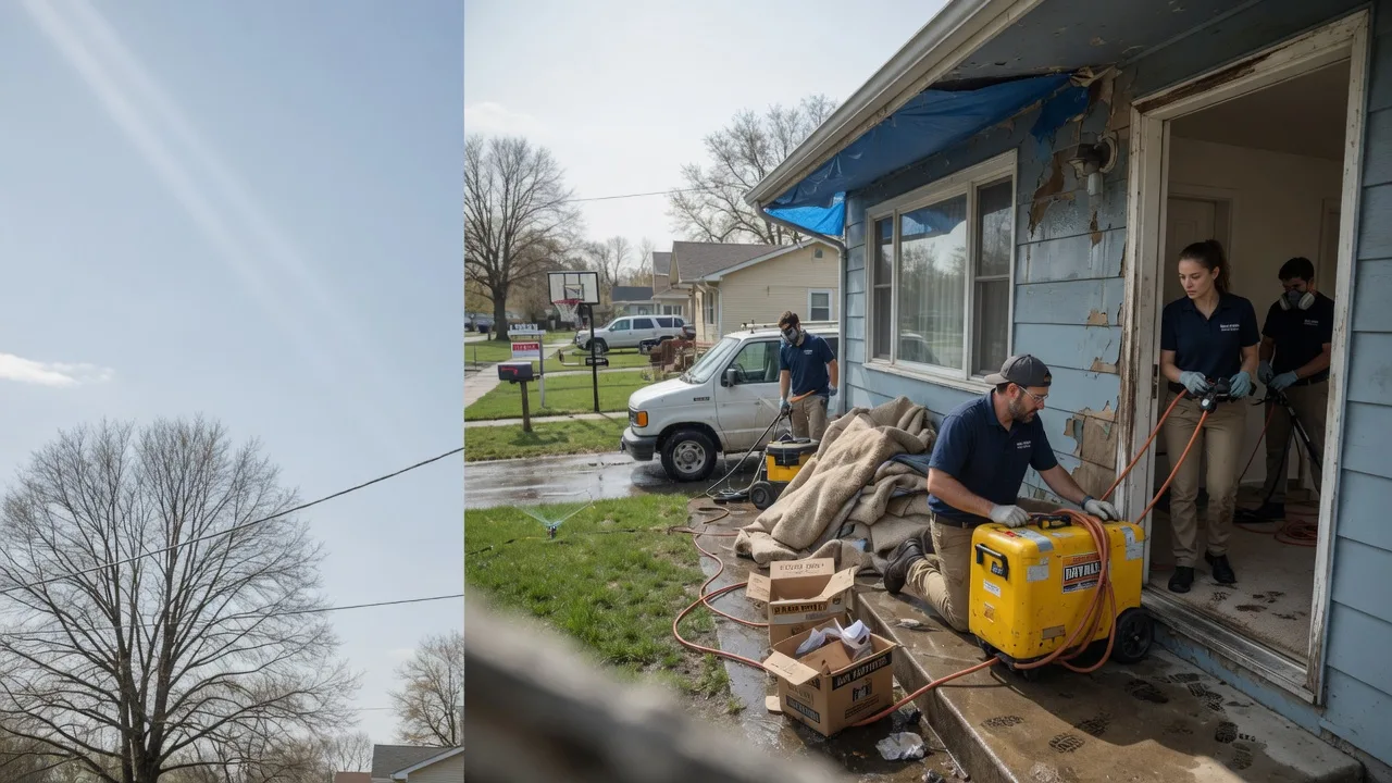 Basement Flood Cleanup in Oneida, KS near me